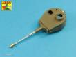 Aber Models 48 L-06 - German 88 mm KwK 36 L/56 Tiger I Early Barrel