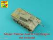 Aber Models 72 A16 - Panther, Ausf.A/D- Grilles