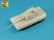 Aber Models 72 L-68 - 128mm KwK 44 L/65 barrel for German E-100 Super Heavy Tank