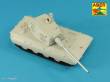 Aber Models 72 L-68 - 128mm KwK 44 L/65 barrel for German E-100 Super Heavy Tank
