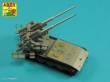 Aber Models 72 L-73 - Barrel for German 128mm Flak 40 Anti-Aircraft Gun