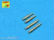 Aber Models A32 003 - 4 barrels tips for MG 17