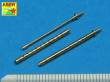 Aber Models A32 017 - 2 standard barrels for aircraft Browning M2