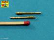 Aber Models A32 021 - Set of 2 barrels for German 13mm aircraft machine guns MG 131 (late type)