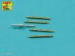 Aber Models A48 118 - Armament for U.S. fighter Lockheed P-38 F/G Lighting: 1 x 20mm & 4x 12,7mm gun barrels