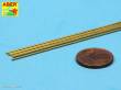Aber Models BR 08 - Brass round rods 0,8mm length 250mm x6pcs