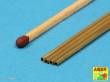 Aber Models BT 15X02 - Brass Tubes 1,5 x 0,2mm lenght 250mm x 4 pcs.