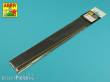 Aber Models FR 15x10 - Brass flat rods 1,5x1,0 mm length 245mm x2 pcs.