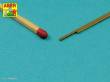 Aber Models KR 10 - Brass square rods 1,0mm length 245mm x2 pcs.