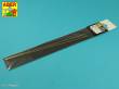Aber Models KR 15 - Brass square rods 1,5 mm length 245mm x2 pcs.