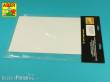 Aber Models PS-6 - Polystyrene plates 195 x 315 x 2,00 mm x 1 pcs.