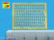 Aber Models R-02 - Letters & Numbers (1,5 mm high)