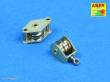 Aber Models R-09N - All- purpose double Pulley x 2pcs