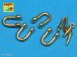 Aber Models R-13 - Late model shackle for Pz.Kpfw.VI Tiger Ausf B x4pcs