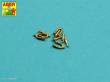 Aber Models R-16 - Late model shackle for Pz.Kpfw.V Panther x 4pcs