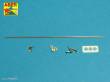 Aber Models R-43 - Set of aerials R-113 for Russian Tanks like: T-54 T-55 and other AVF