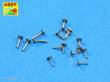 Aber Models RE-200 L06 - Set of barrels for pom-pom AA gun