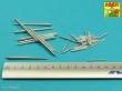 Aber Models RE-200 L08 - Main Armament for German battleship Scharnhorst: 280mm x 9 150mm x 12 105mm x 14