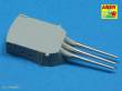 Aber Models RE-350 L18 - Set of 9 pcs 203 mm barrels for San Francisco type