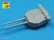 Aber Models RE-350 L30 - 8 pcs 381mm - long barrels for Hood, Repulse
