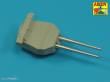 Aber Models RE-350 L30 - 8 pcs 381mm - long barrels for Hood, Repulse