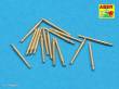 Aber Models RE-350 L34 - Set of 16 pcs 102mm QF Mk.V barrels for Roval
