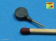 Aber Models RE-350 L36 - Set of 14 pcs 152 mm barrels for Kongo