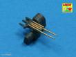 Aber Models RE-350 L37 - Set of 8 pcs 127 mm barrels with recoil for japan ships
