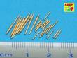 Aber Models RE-350 L37 - Set of 8 pcs 127 mm barrels with recoil for japan ships