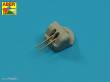 Aber Models RE-350 L41 - 12 pcs 100mm barrels for French ships