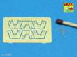 Aber Models RE-350 L46 - 6 pcs 4 cm Flak 28 barrels with shields