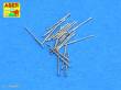 Aber Models RE-350 L69 - Set of 20 pcs 20mm/65 breda gun