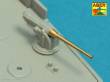 Aber Models RE-350 L76 - Barrels set for Russian Cruisier Varyag: 152mm x 12 75mm x 12 47mm x 10 37mm x 2