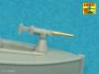 Aber Models RE-350 L76 - Barrels set for Russian Cruisier Varyag: 152mm x 12 75mm x 12 47mm x 10 37mm x 2