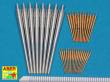 Aber Models RE-400-L01 - Set of barrels for Bismarck,Tirpitz