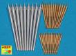 Aber Models RE-400-L02 - Set of barrels for Sharnhorst,Gnieisenau