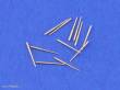 Aber Models RE-700 L04 - Set of12 pcs 100 mm barrels for ships Richelieu,Jean Bart