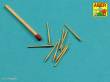 Aber Models RE-700 L05 - Set of 9 pcs 460 mm barrels for ships Richelieu,Jean Bart