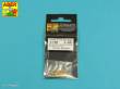 Aber Models RE-700 L05 - Set of 9 pcs 460 mm barrels for ships Richelieu,Jean Bart