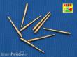 Aber Models RE-700 L08 - Set of 8 pcs 381mm long barrels for turrets without antiblast covers ships Hood