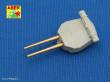 Aber Models RE-700 L08 - Set of 8 pcs 381mm long barrels for turrets without antiblast covers ships Hood