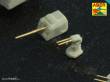 Aber Models RE-700 L34 - Set of Barrels for Narvic classe destroyers type 1936A: 150mm x 5 37mm x 8 37mm(M42) x 10