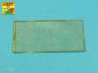 Aber Models S02 - Nets and drilled plates ( 18 models -80x45mm )