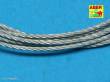 Aber Models TCS 09 - Stainless Steel Towing Cables 0,9mm 1 m long