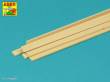 Aber Models WL 2X8 - Limewood slats 2 x 8 x 245mm x 8 pcs.