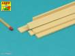 Aber Models WL 2X8 - Limewood slats 2 x 8 x 245mm x 8 pcs.