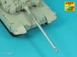 Aber Models 35 L-345 - 120 mm L/55 CN08 Barrel to K2 Tank Black Panther