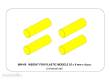 Aber Models MW-09 - WEIGHT FOR PLASTIC MODELS 25 x 9 mm x 4 pcs.