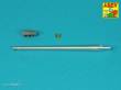 Aber Models 35 L-069n - Russian 122 mm D-25T tank Barrel for IS-2