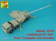 Aber Models 35 L-350 - 152mm 2A88 barrel to Russian 2S35-1 SPH MSTA-S Koalitsiya-SV